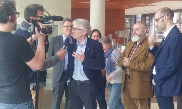 Lancement de la campagne électorale ARS : visite de Jean-Claude Mailly à l&rsquo;ARS IDF