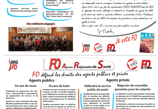 Rappel : Elections professionnelles dans les ARS le 16 juin 2016