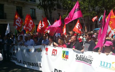 Mobilisation pour l&rsquo;abrogation de la loi Travail le 15 septembre 2016