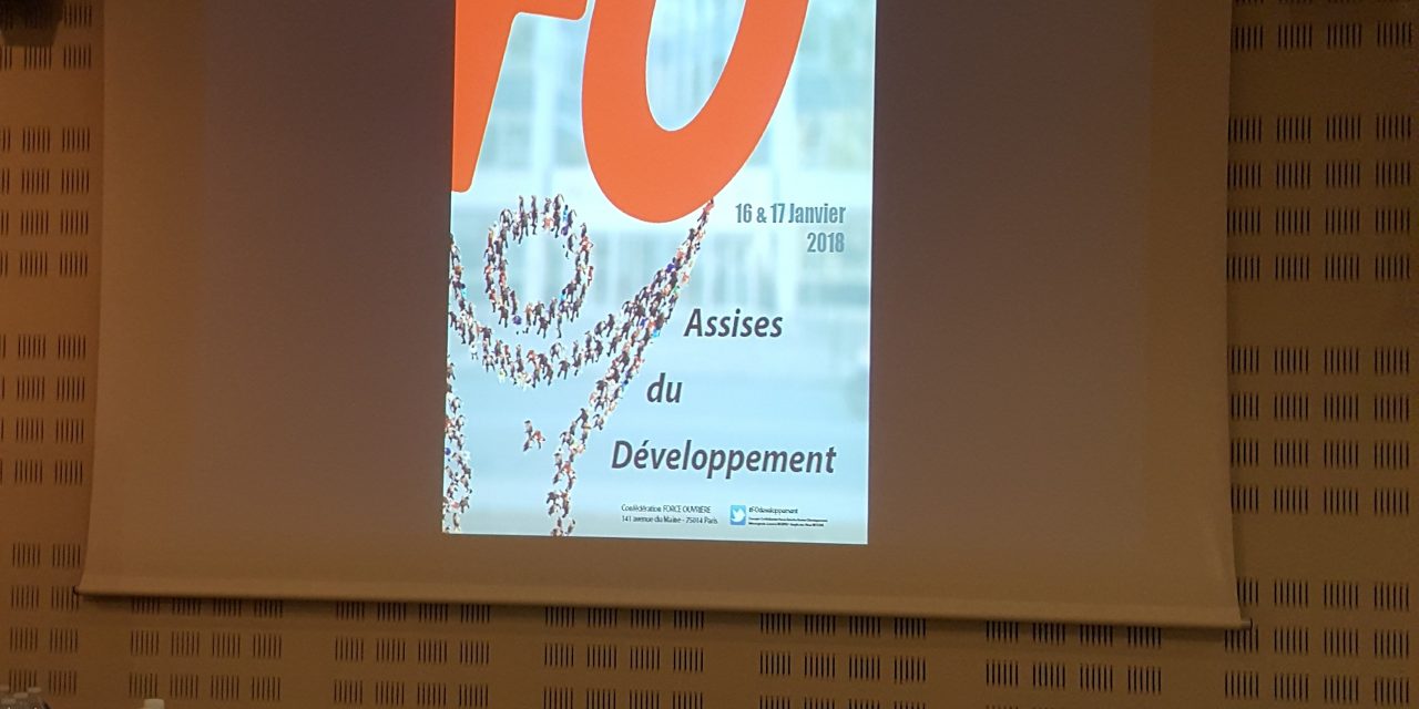 Le SNFOCOS aux assises du développement de FO