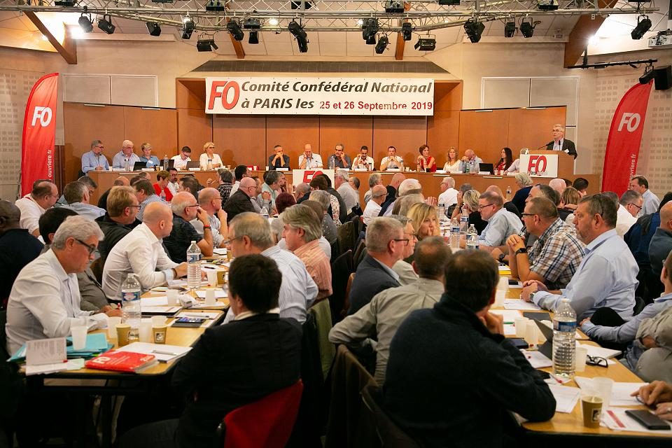 FO – Résolution du CCN des 25 et 26 septembre 2019 – Sécurité sociale