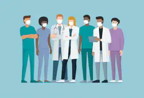 COVID-19 : Statut du personnel médical sur une plateforme de téléconsultation COVID