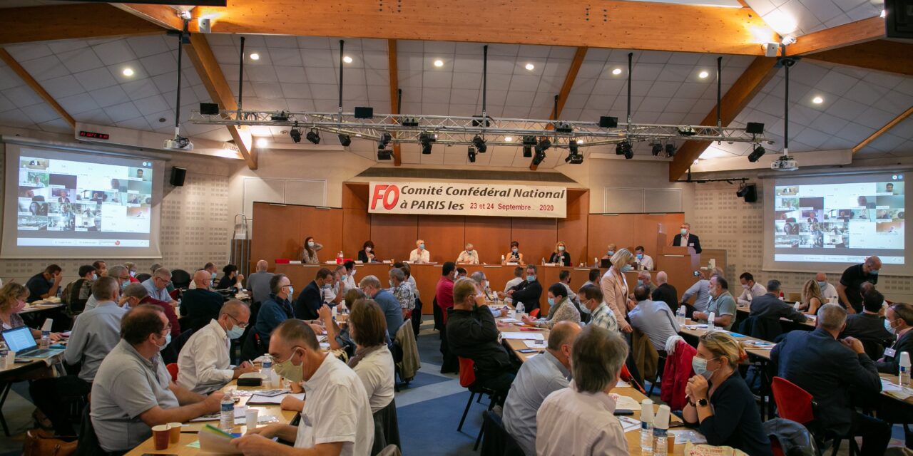 Résolution du Comité Confédéral National FO des 23 et 24 septembre 2020