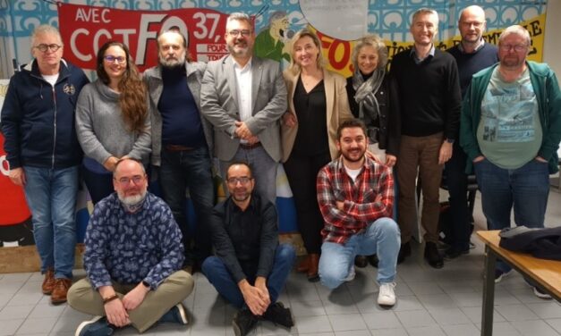 Réunion des cadres SNFOFOS des régions Bretagne, Normandie et Pays de Loire le 30 novembre 2022 à l&rsquo;UD FO de Rennes