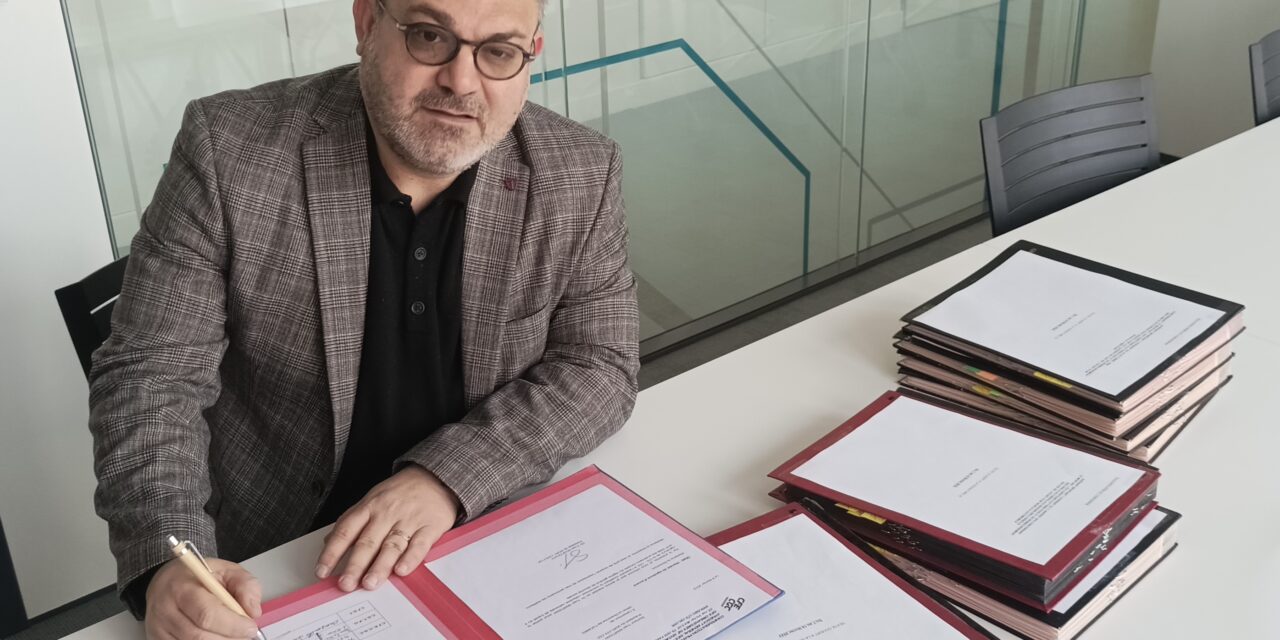 Signature des textes paramétrés à l&rsquo;UCANSS par notre Secrétaire Général, Bruno Gasparini, le 14 février 2023