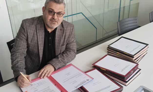 Signature des textes paramétrés à l&rsquo;UCANSS par notre Secrétaire Général, Bruno Gasparini, le 14 février 2023
