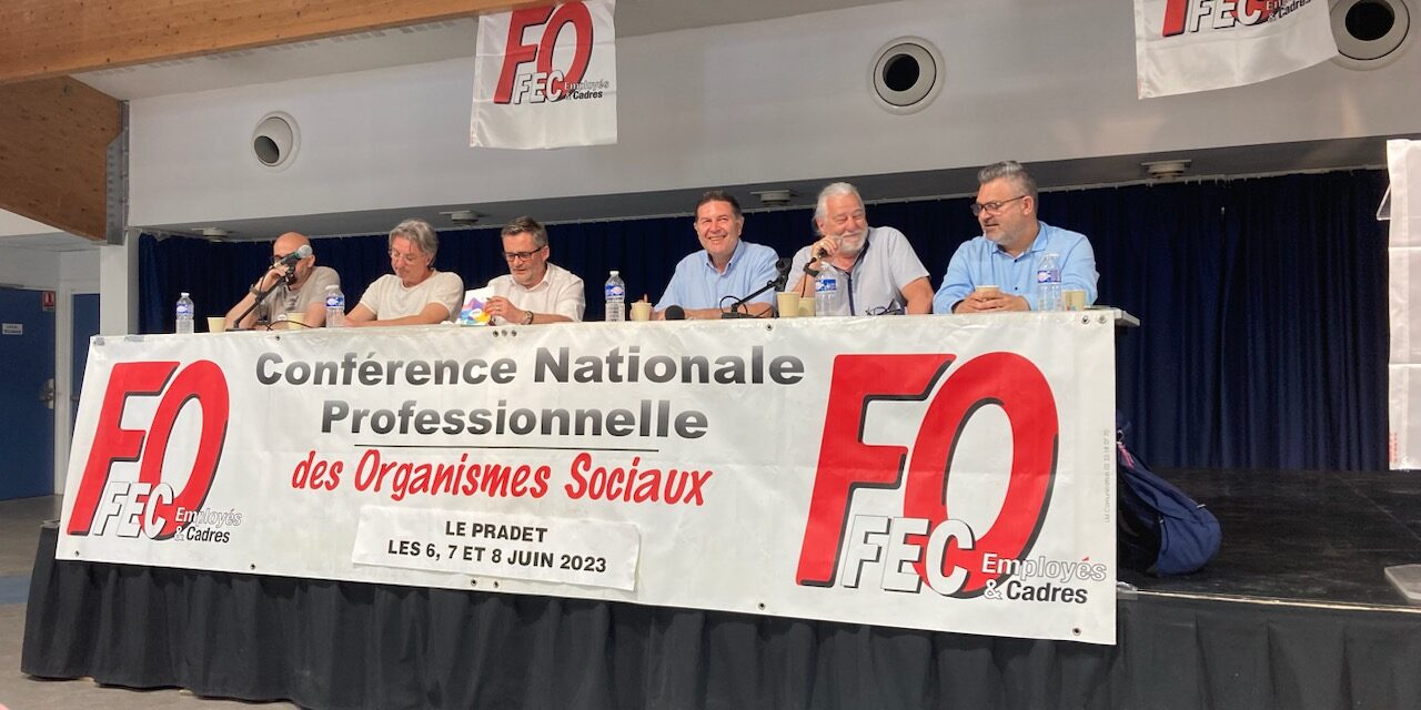 Section fédérale des organismes sociaux – Une conférence sous le signe des mobilisations et des revendications