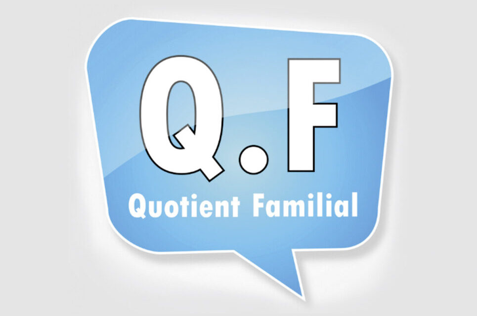 Quotient familial et quotient conjugal – Fondamentaux de la politique familiale