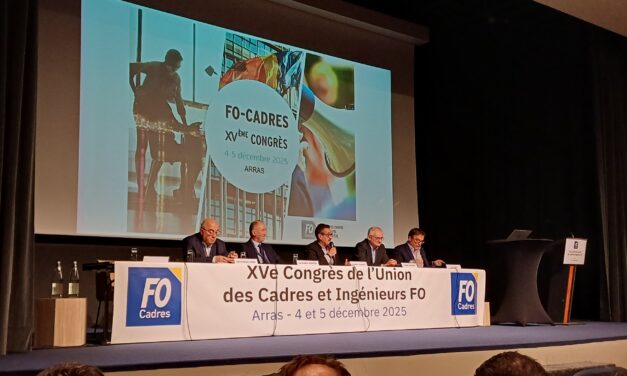 Congrès FO Cadres des 4 et 5 décembre 2025 à Arras