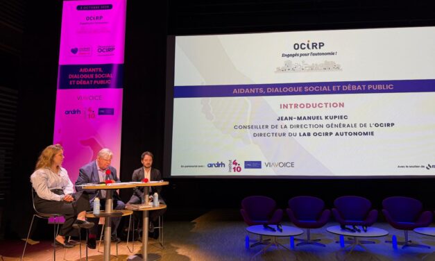 Journée Nationale des Aidants du 6 octobre 2026 – Aidants : ce que la conférence du 2 octobre a dit, ce que la recherche établit